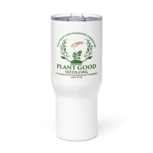 Travel mug with a handle - Plant Good Seeds