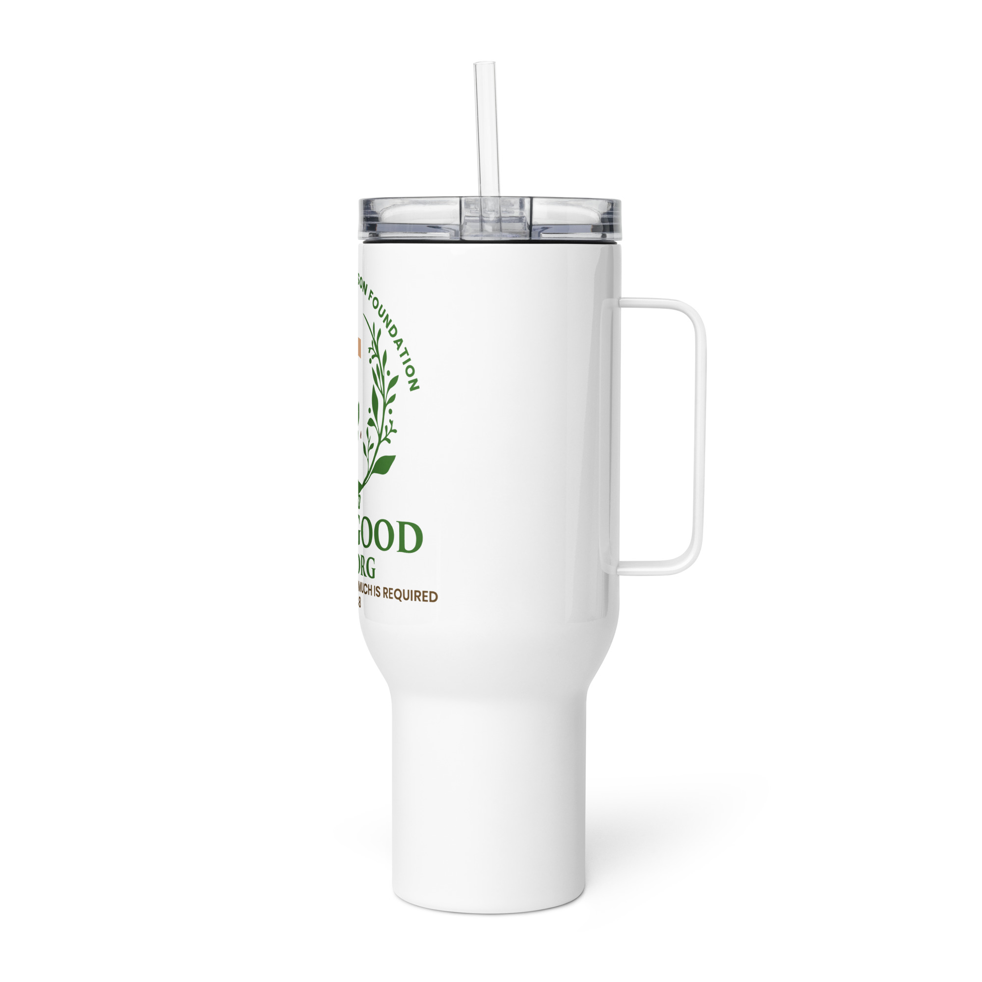 Travel mug with a handle - Plant Good Seeds - Image 3