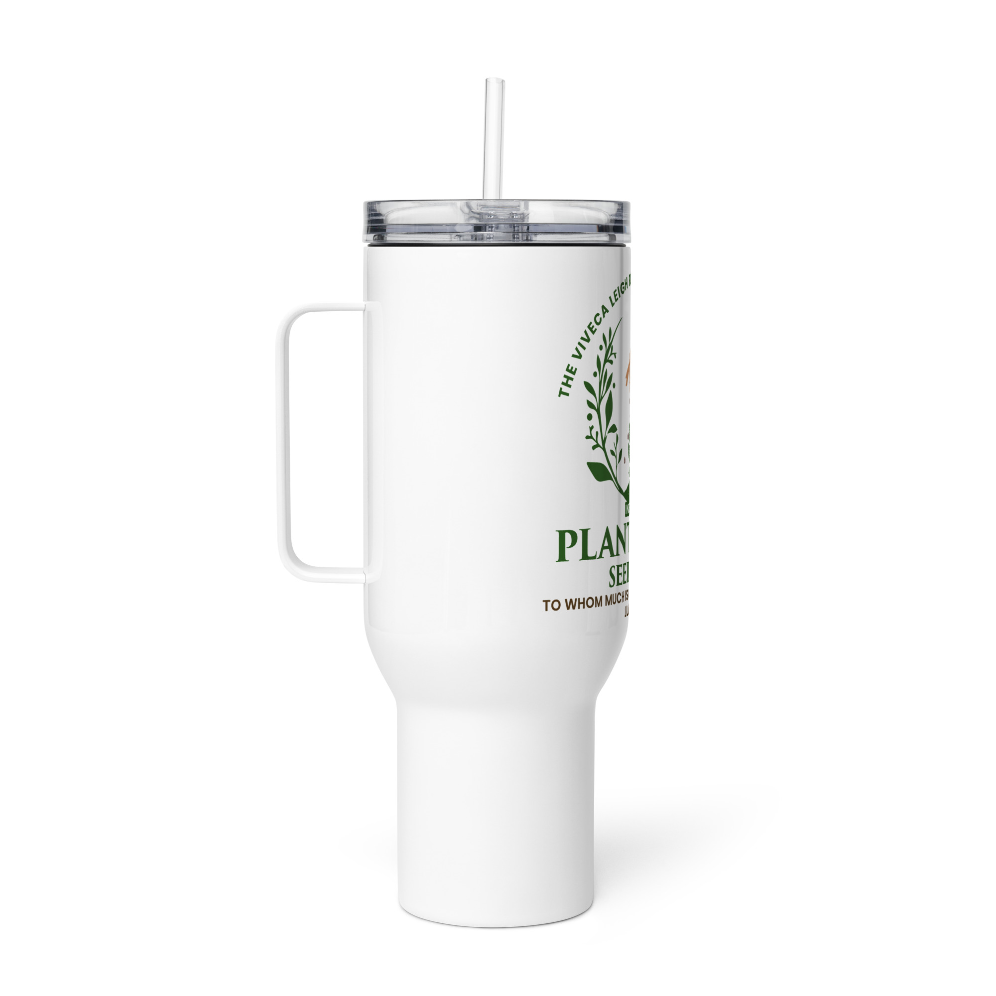 Travel mug with a handle - Plant Good Seeds - Image 4