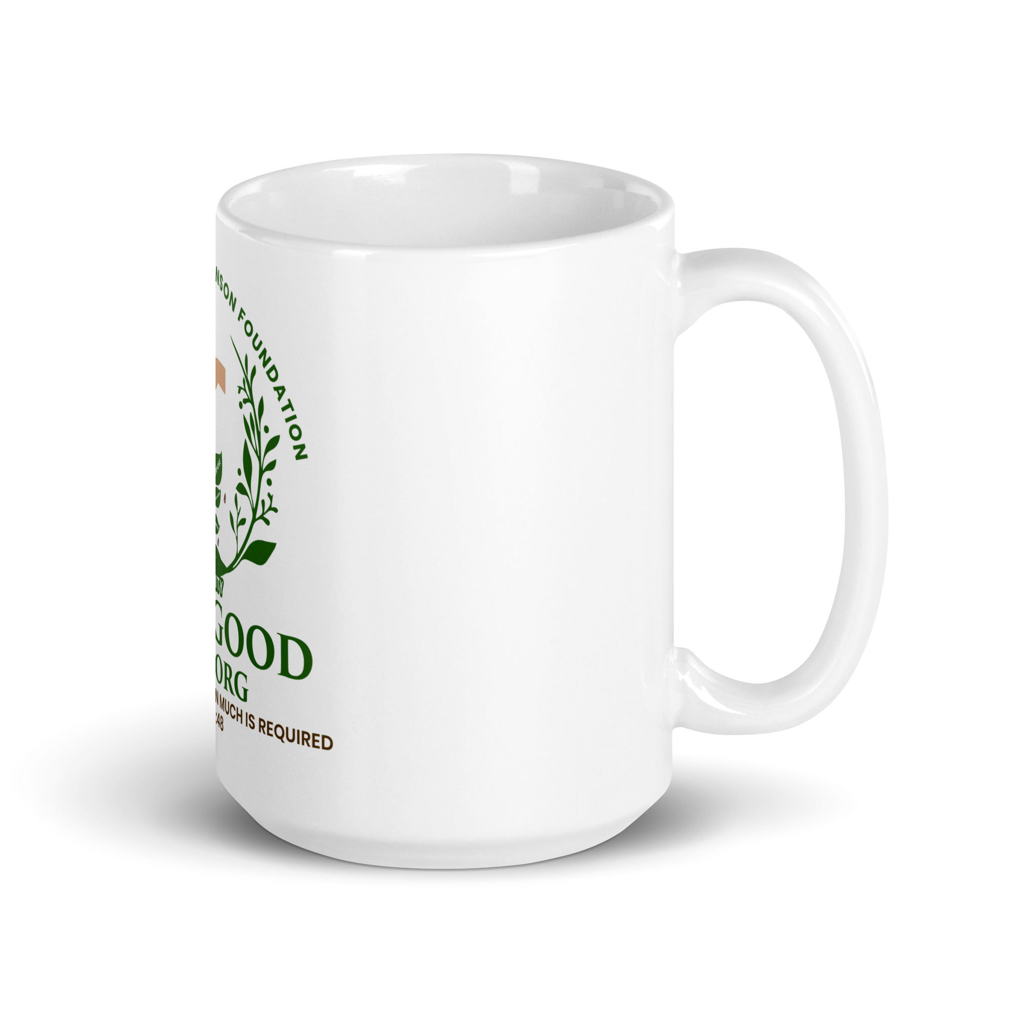 White Glossy Mug - Plant Good Seeds - Image 7