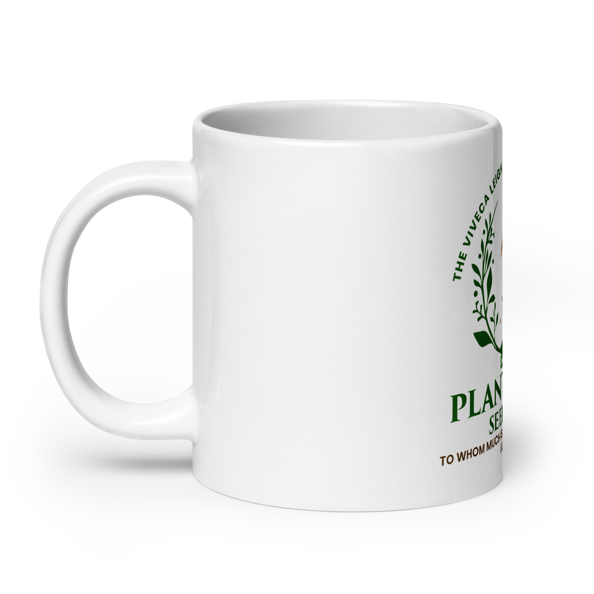White Glossy Mug - Plant Good Seeds - Image 11