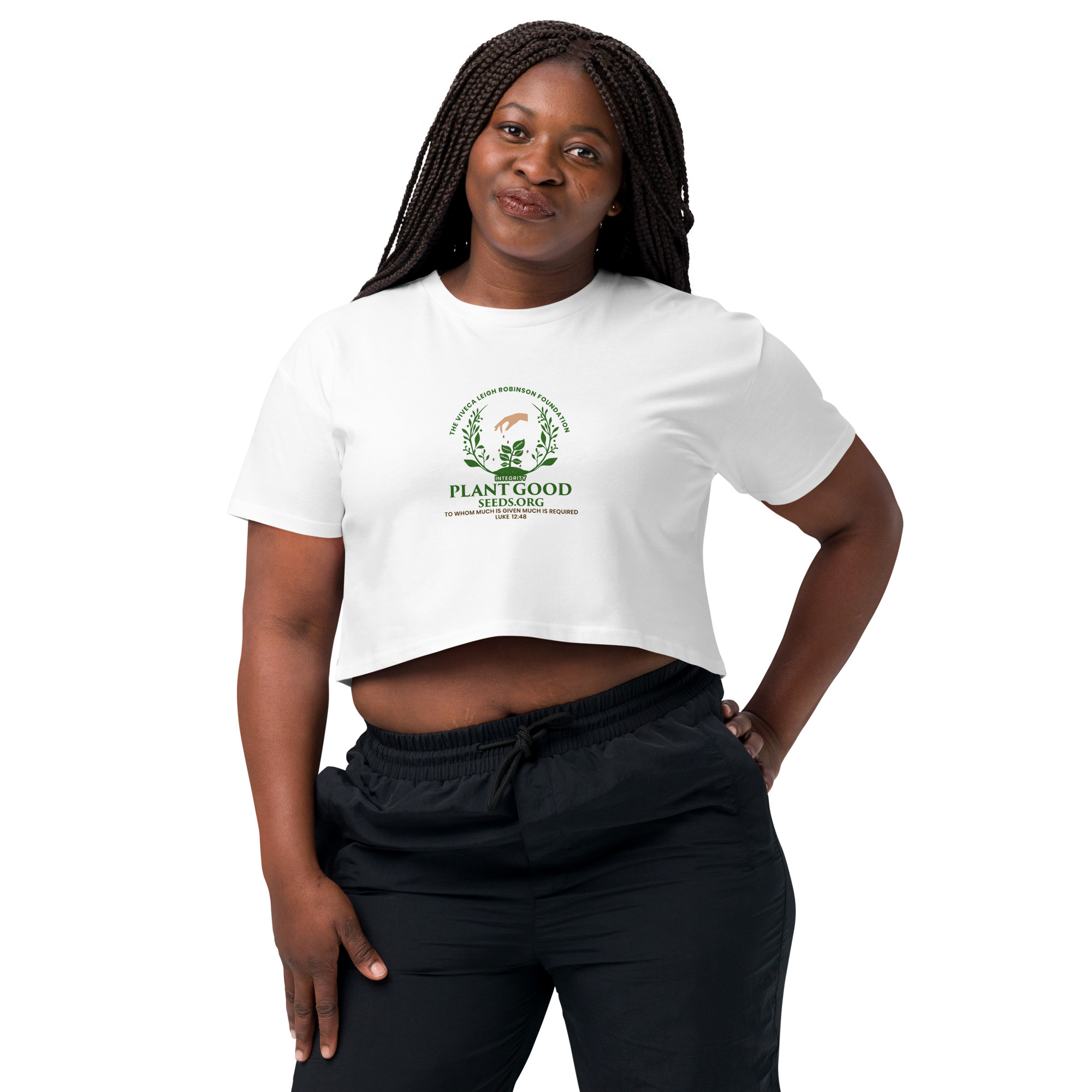 Women’s crop top - Plant Good Seeds - Image 5
