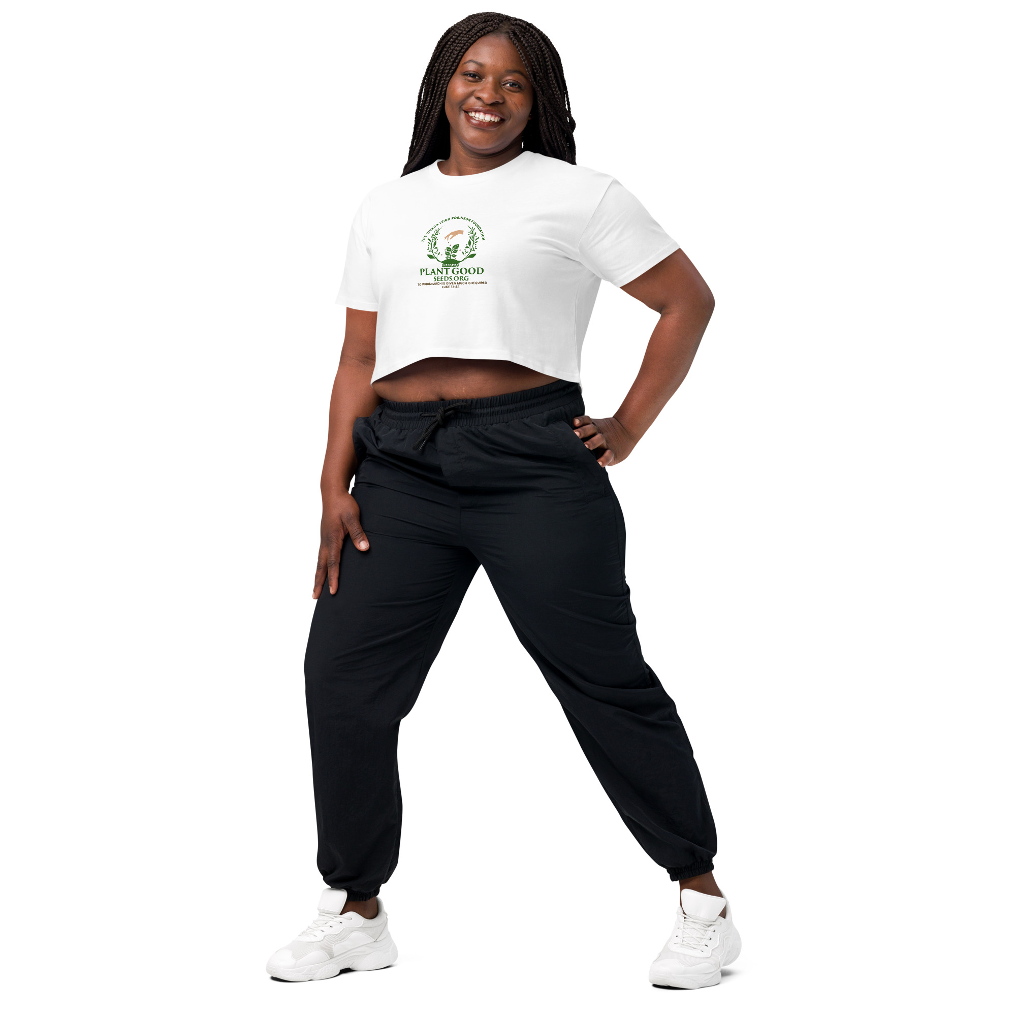 Women’s crop top - Plant Good Seeds - Image 9