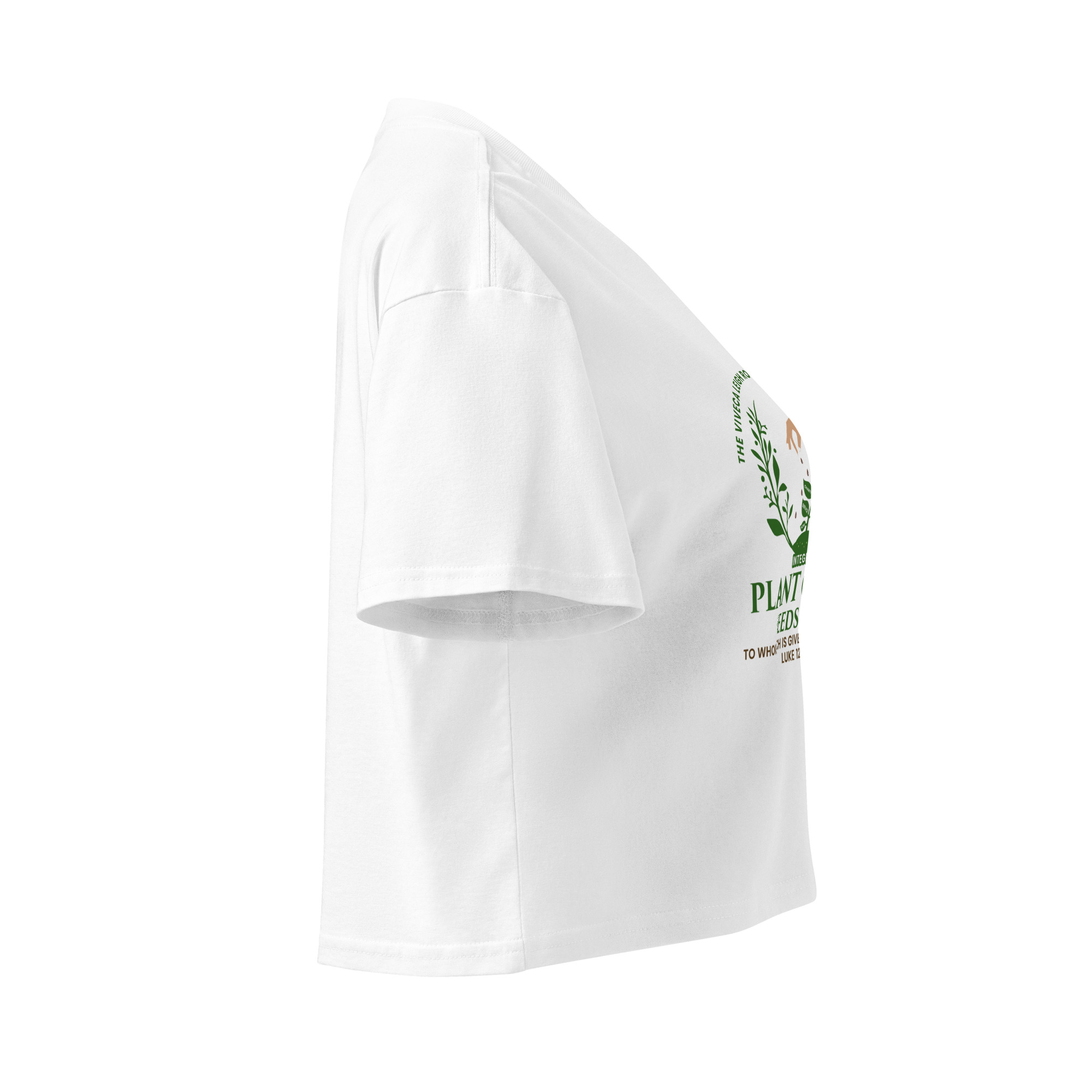 Women’s crop top - Plant Good Seeds - Image 4