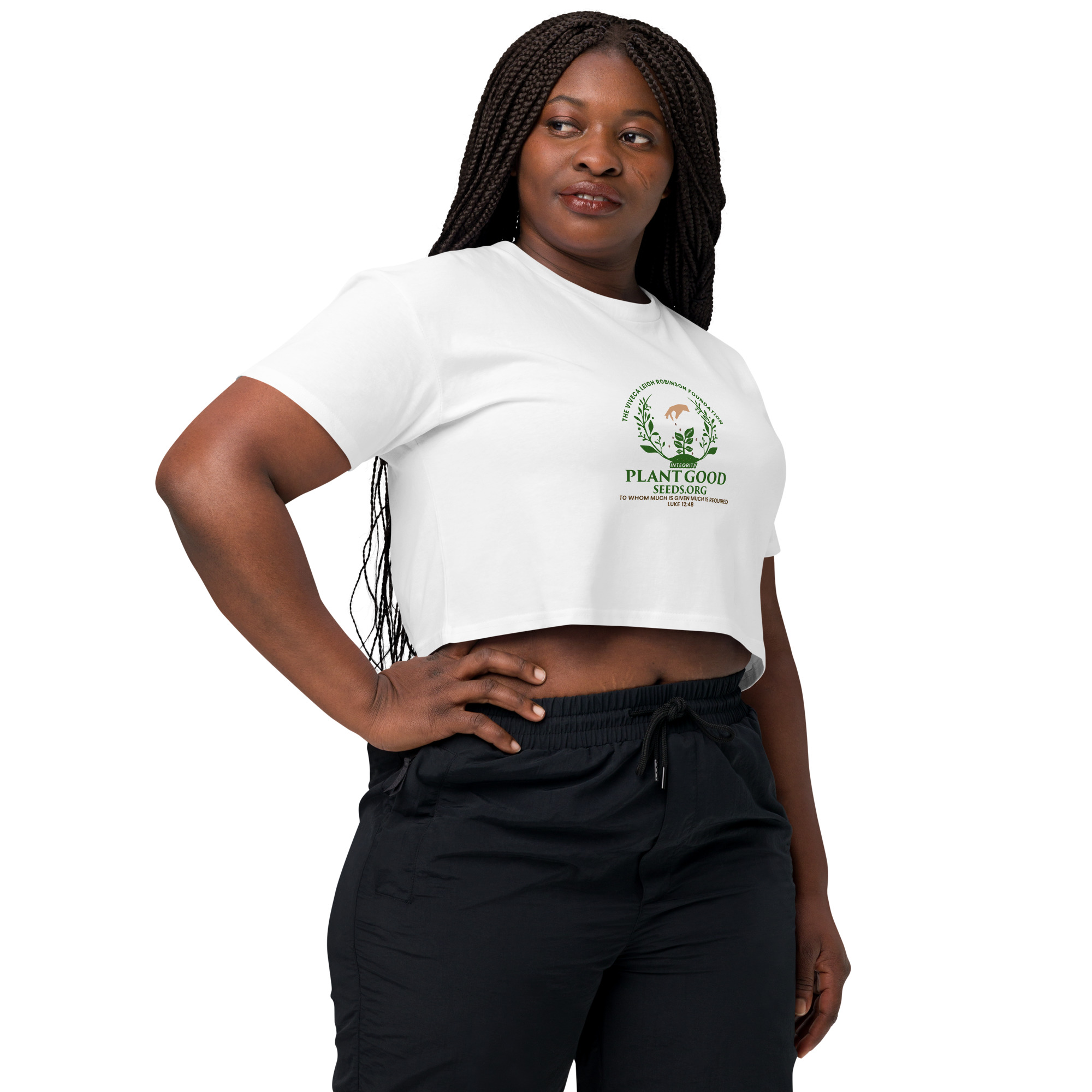 Women’s crop top - Plant Good Seeds - Image 8